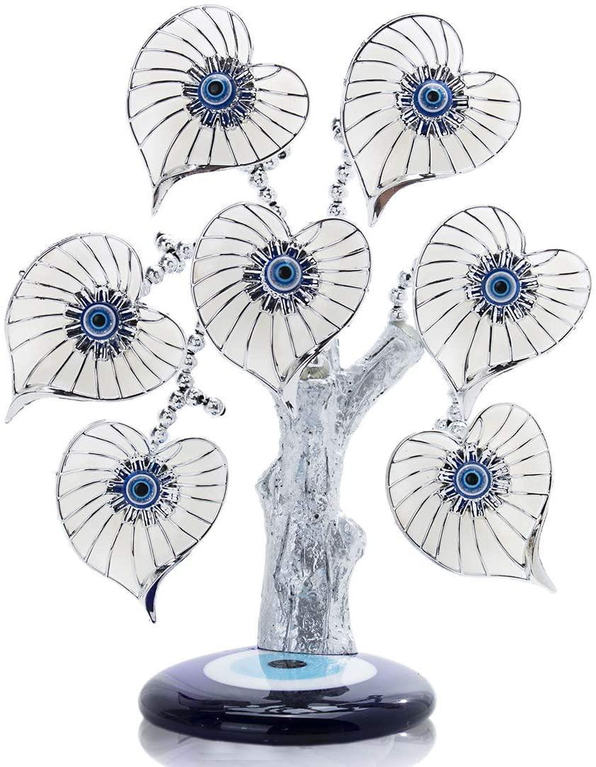 Crystal Evil Eye Feng Shui Tree – Protection &amp; Positive Energy