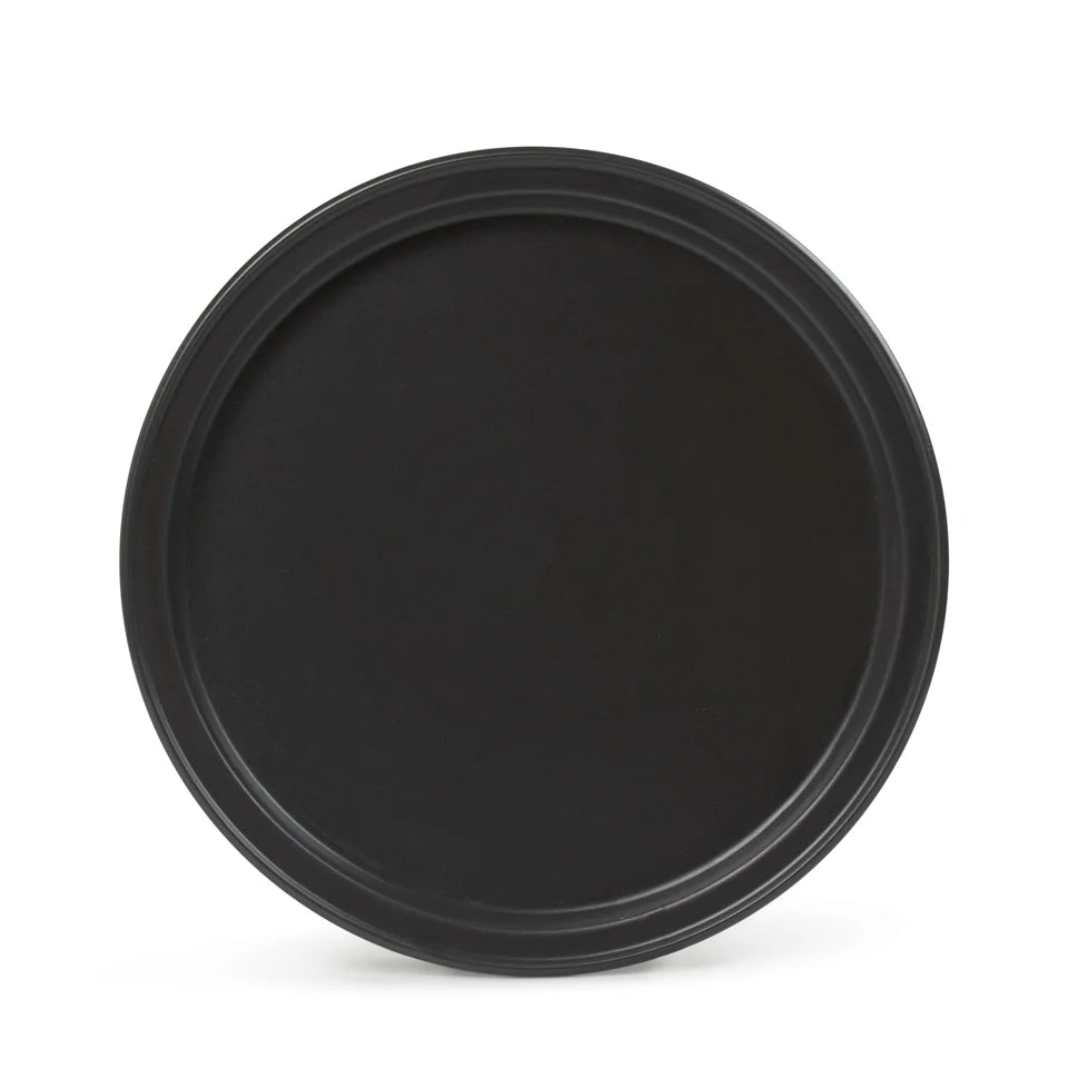 12-Piece Dinner Set - Onyx | Rustic Stoneware Plates &amp; Bowls for Indoor &amp; Outdoor Dining