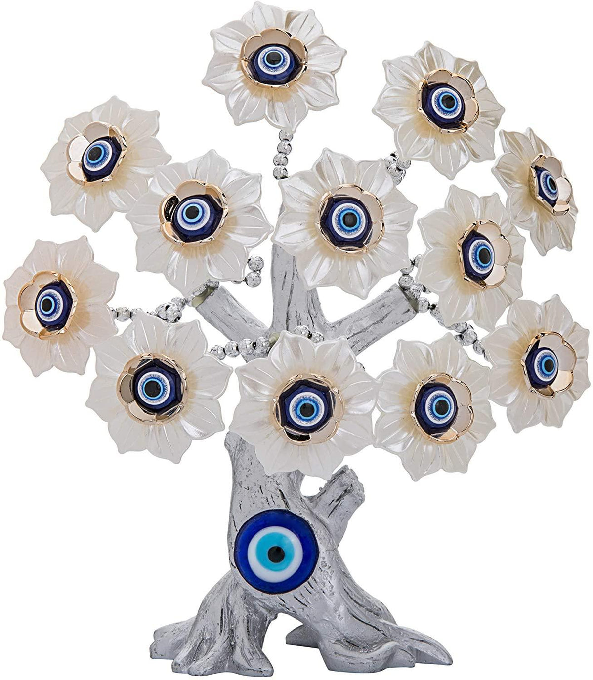 Evil Eye Feng Shui Tree – Handmade Protection &amp; Prosperity Home Decor