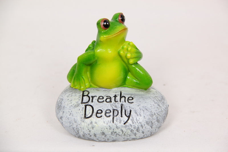 Yoga Frog Figurines I Inspirational Zen Decor – 10cm