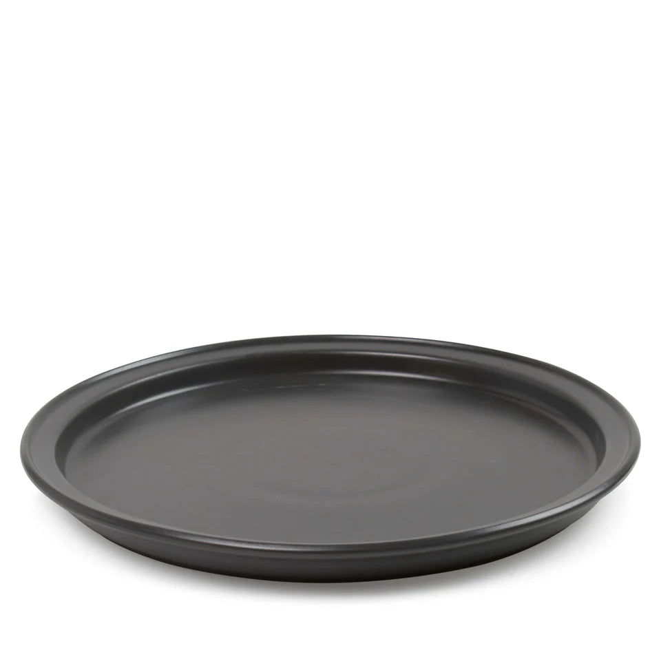 12-Piece Dinner Set - Onyx | Rustic Stoneware Plates &amp; Bowls for Indoor &amp; Outdoor Dining