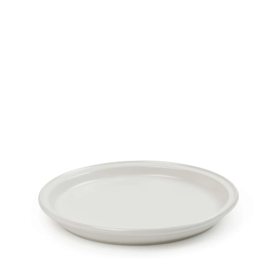 Helm 12-Piece Dinner Set - White | Rustic Stoneware Plates &amp; Bowls for Indoor &amp; Outdoor Dining