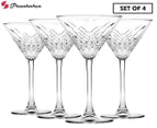 Pasabahce 230mL Timeless Martini Glasses Set of 4