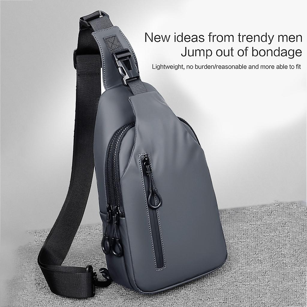 Casual Men&#39;s Chest Backpack