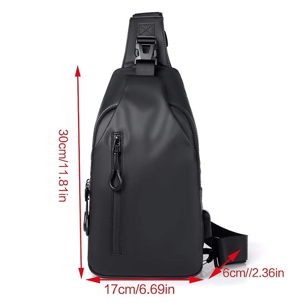 Casual Men&#39;s Chest Backpack