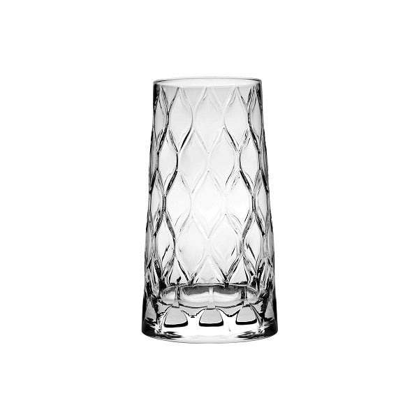 Pasabahce Leafy Long Drinking Glass 83x150mm/450ml (Box of 6)