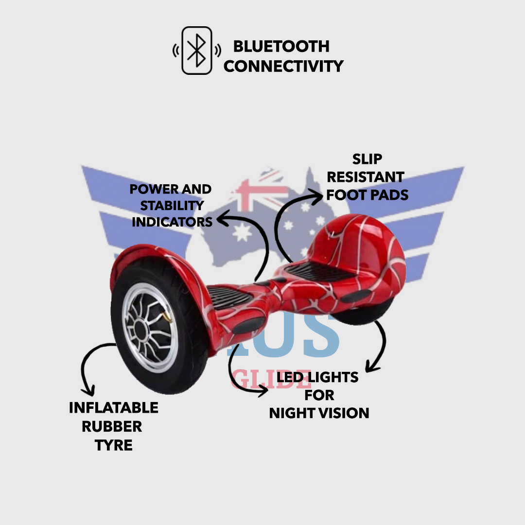 Australia Hoverboard 10 Inch Wheel Electric Hoverboard Scooter - Spider Style