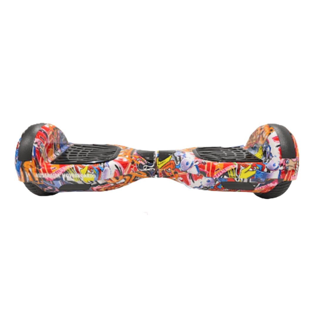 Australia Hoverboard 6.5&quot; Wheel Hoverboard Self Balancing Scooter - Orange Graffiti