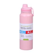 Double Vacuum Stainless Steel Bottle with Straw Lid -800ml