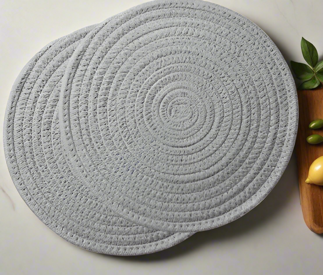 DEMI COTTON ROUND PLACEMAT