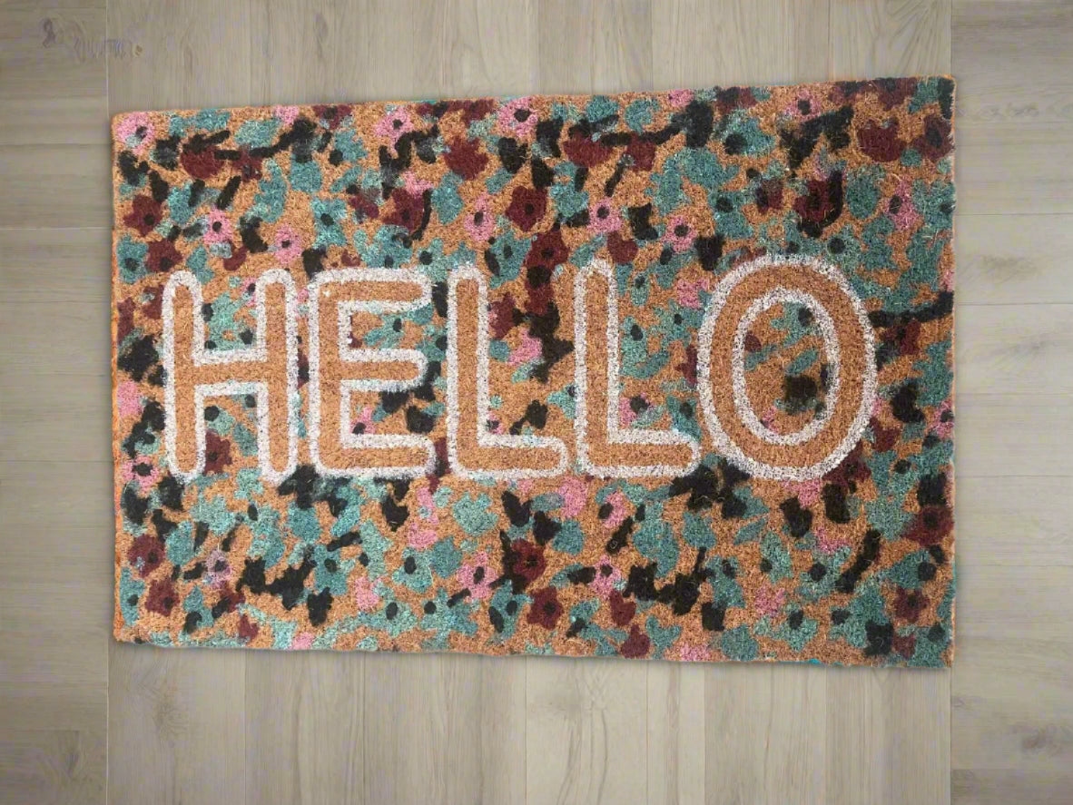 Hello Home Door Mat