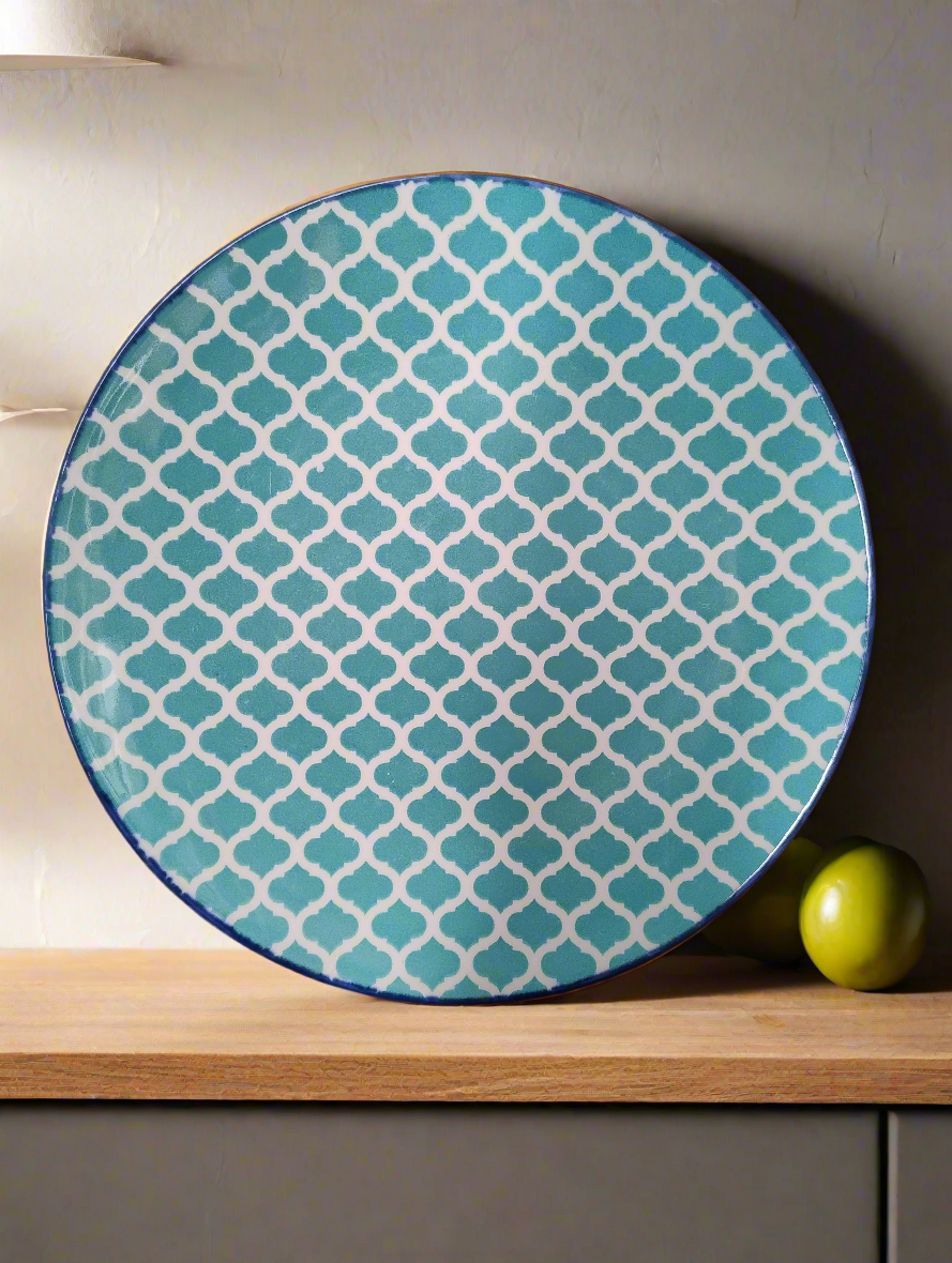 Moroccan Style Entree Plate - Small