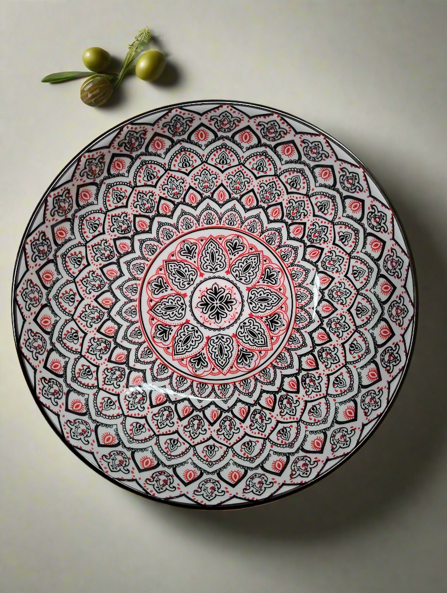 Moroccan Style Serving Bowl - 25.5cm