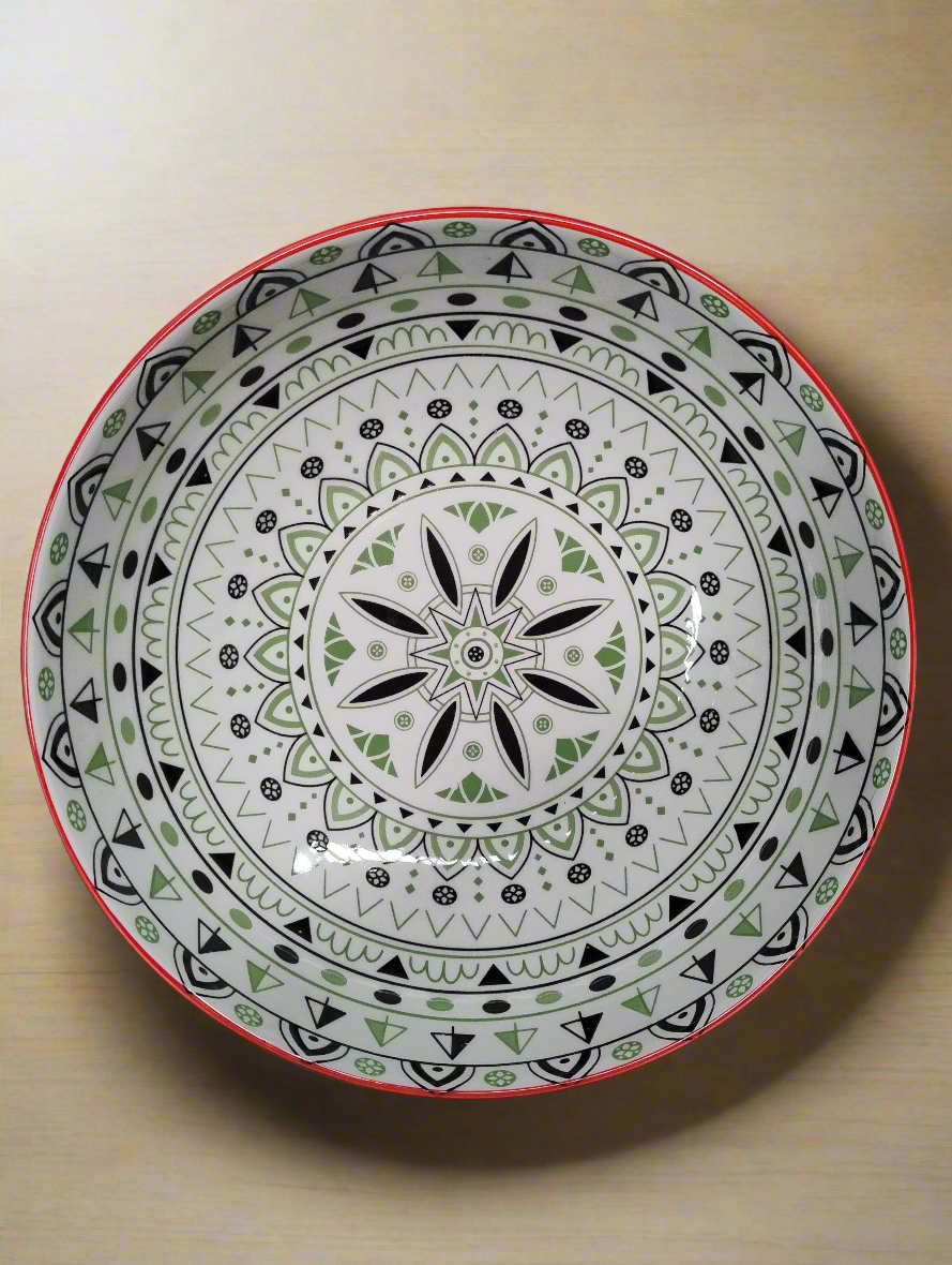 Moroccan Style Serving Bowl - 25.5cm