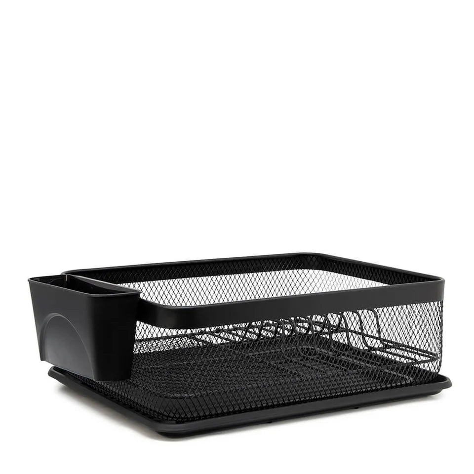 Salt &amp; Pepper Ebony Dish Rack - Black