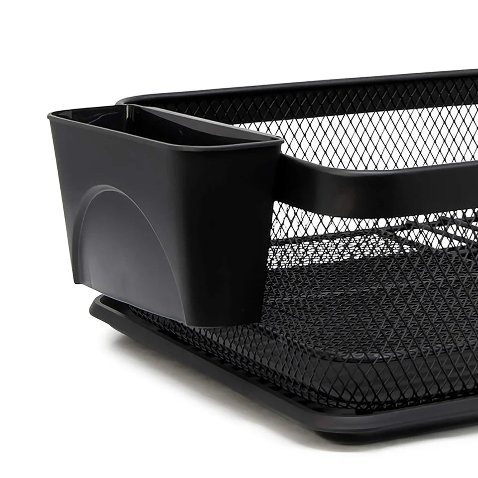 Salt &amp; Pepper Ebony Dish Rack - Black