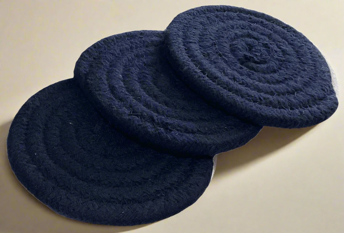 Handmade Braided Drink Coasters