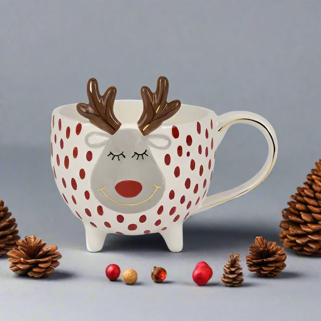 Christmas Deer Mug