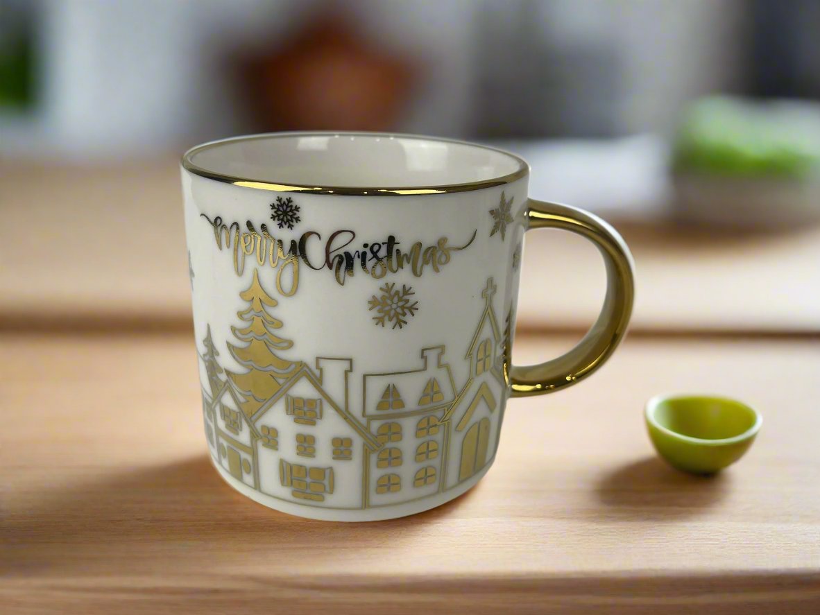 Christmas Cups-Golden