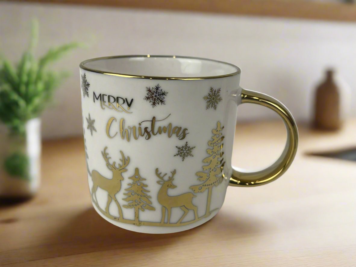 Christmas Cups-Golden