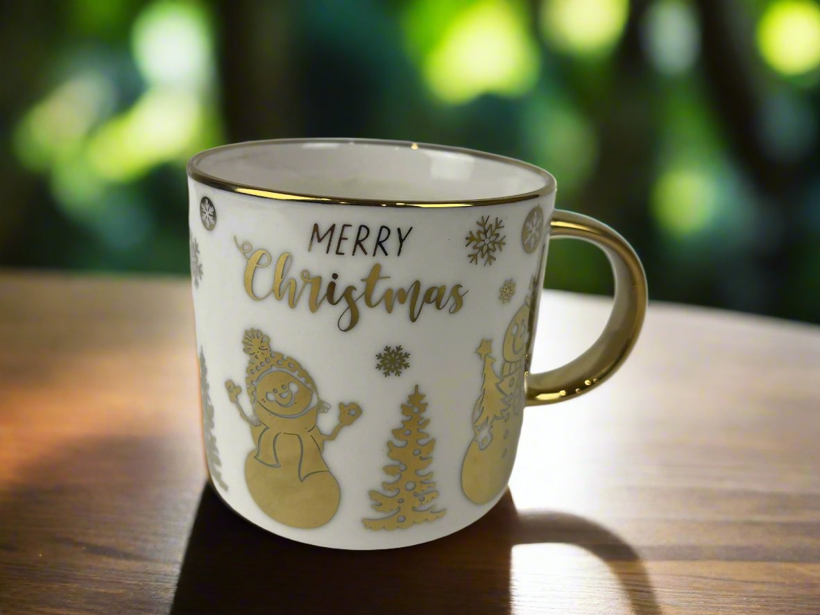 Christmas Cups-Golden