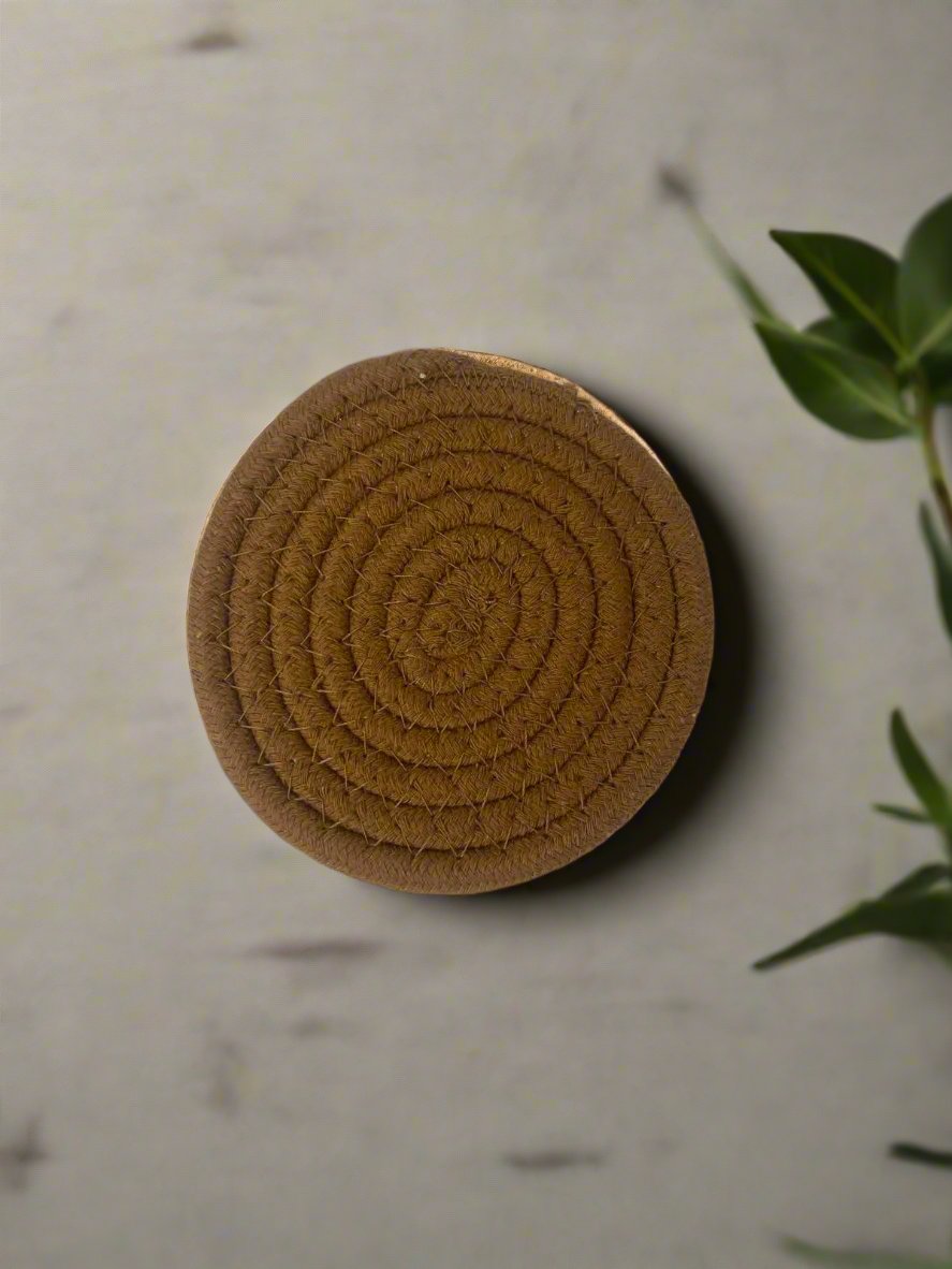 Handmade Braided Drink Coasters