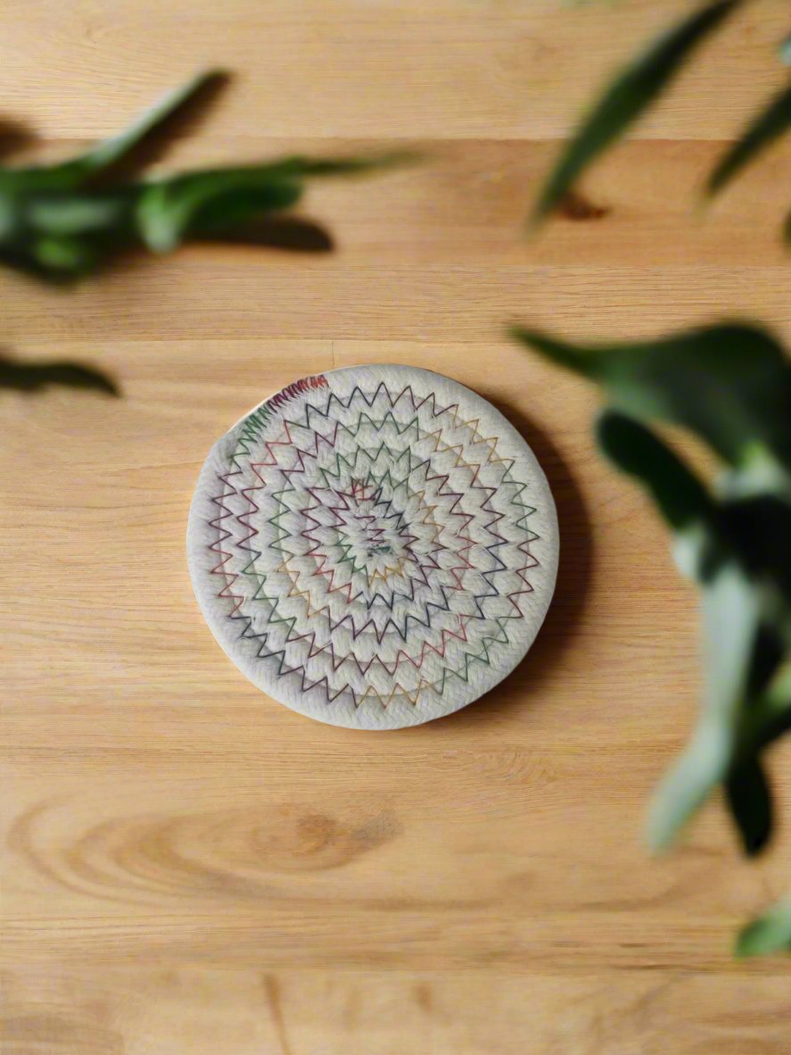 Handmade Braided Drink Coasters