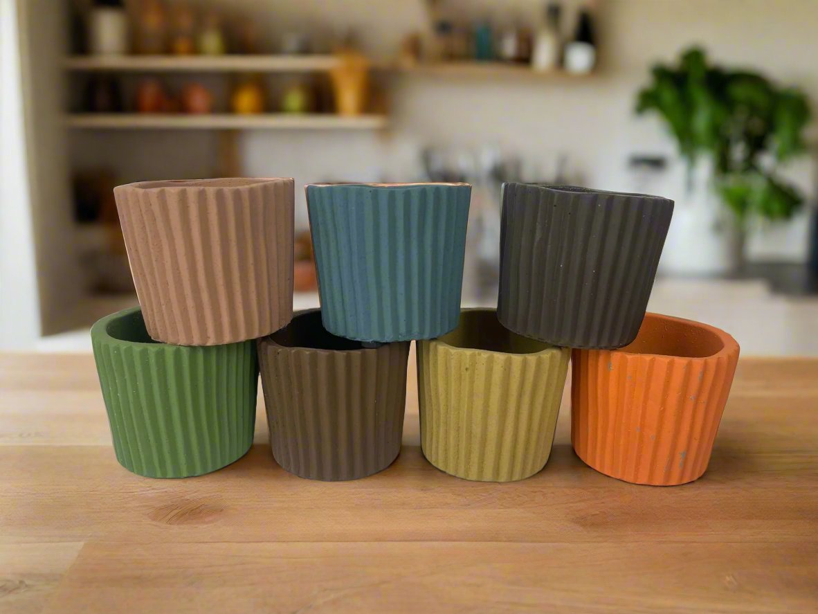 Cement pots