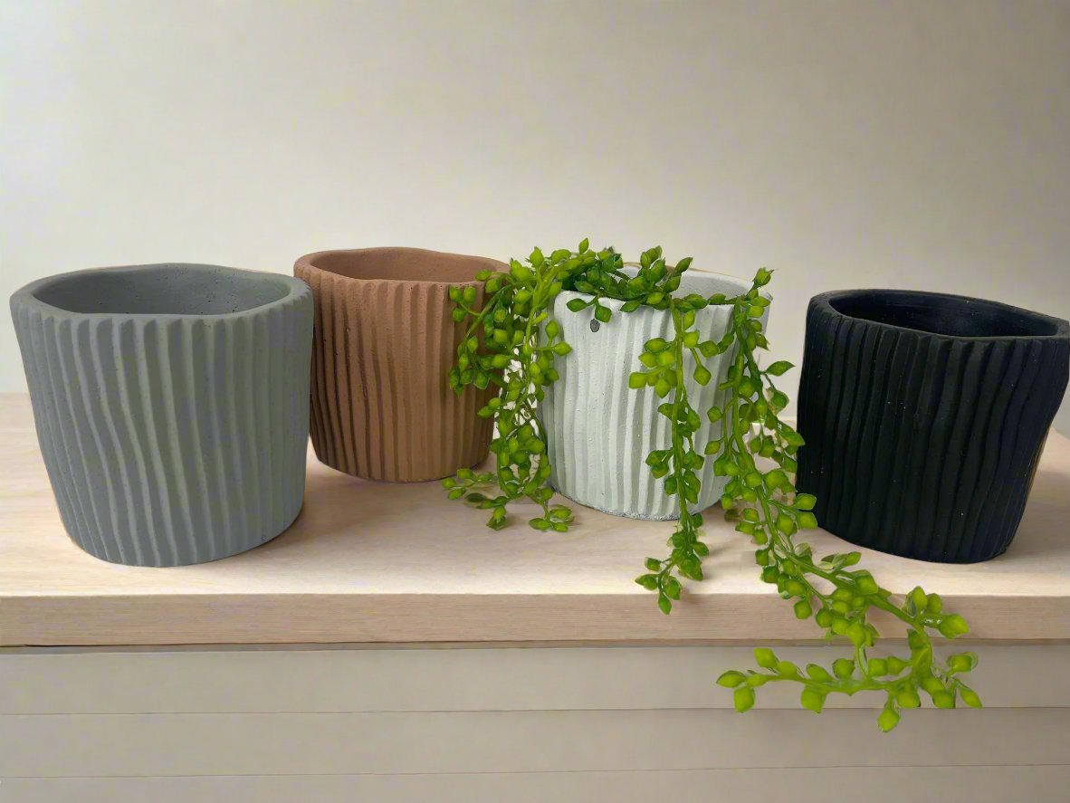 Cement pots