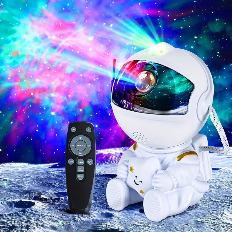 Galaxy Projector, Astronaut Nebula Night Light with Timer and Remote Control, Star projector, Night Light