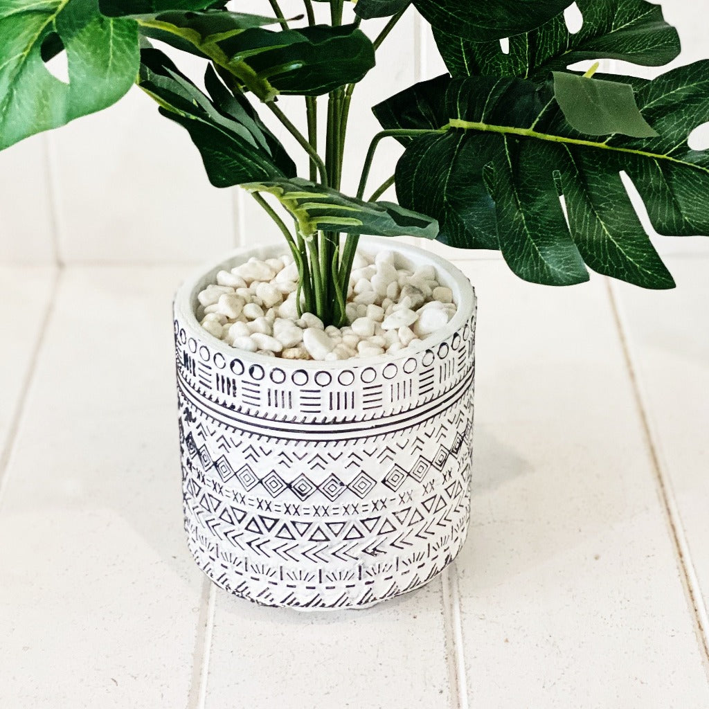 Liven up your indoor spaces with our Artificial Ferns in White Moroccan Style Pot. Perfect for a windowsill display or adding a splash of green to a bathroom or bedroom, without the hassle of maintenance.| Bliss Gifts &amp; Homewares | Unit 8, 259 Princes Hwy Ulladulla | South Coast NSW | Online Retail Gift &amp; Homeware Shopping | 0427795959, 44541523