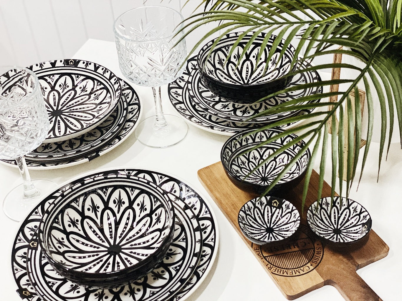 Our Casablanca Ebony Medium Bowl is perfect for everyday use like cereal or desserts or a small serving bowl for your nuts and nibbles. Our Casablanca Small plate is 15.5cm in diameter, 6cm in height.| Bliss Gifts & Homewares | Unit 8, 259 Princes Hwy Ulladulla | South Coast NSW | Online Retail Gift & Homeware Shopping | 0427795959, 44541523