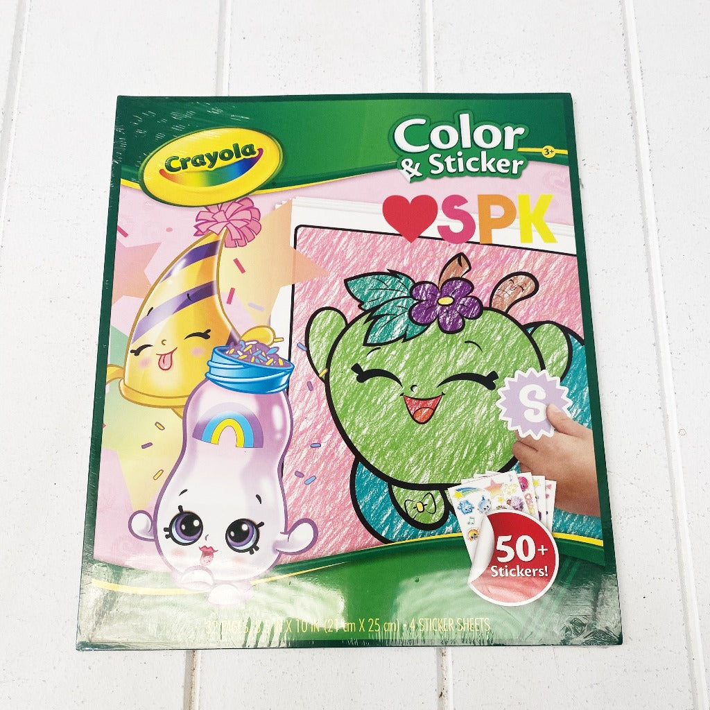 Crayola Colour & Sticker Book - BLISS Gifts & Homewares