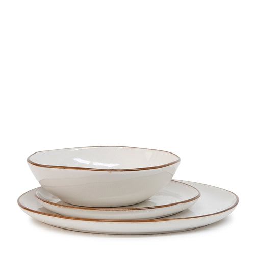 Inviting calm to every dining occasion is this twelve-piece SERIES dinner set in White by Salt&amp;Pepper. Includes 4 x dinner plates, 4 x side plates and 4 x bowls.Inviting calm to every dining occasion is this twelve-piece SERIES dinner set in White by Salt&amp;Pepper. Includes 4 x dinner plates, 4 x side plates and 4 x bowls. 